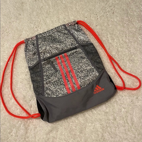 Adidas Drawstring Backpack Bag Brand New Never Used